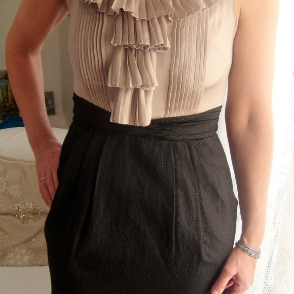 BCBG Blouson Dress Size XS / 2 - Picture 2 of 4